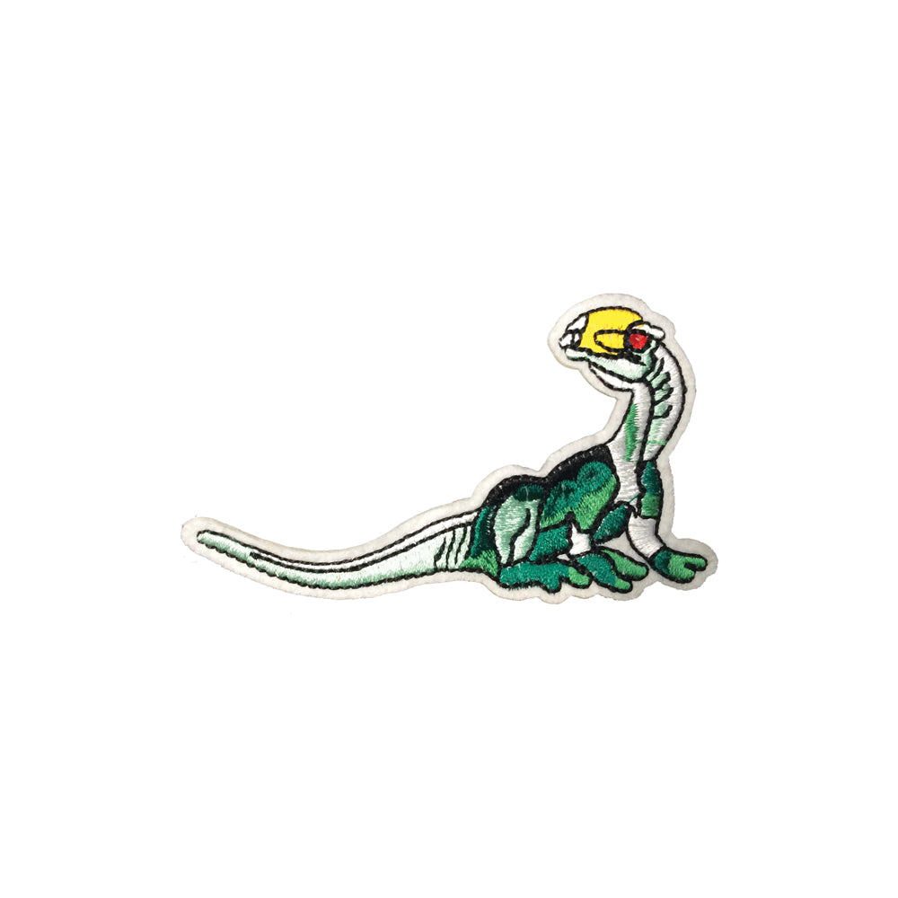 PC3830B - Dinosaur Lizard (Iron On) Embroidery Applique Patch | Koo Style UK