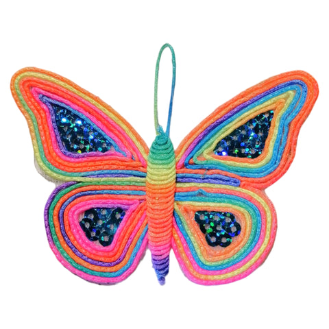 PC4231 - Rainbow Butterfly with Sequins (Sew On)