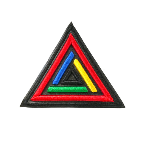 PC4240 - Rainbow Triangle (Sew On)