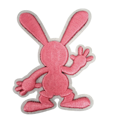 PC4210 - Pink Bunny (Iron on)