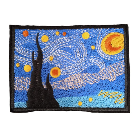 PC4212B - Van Gogh Starry Night (Iron on)