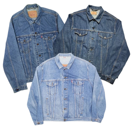 Vintage Denim Jackets Unique Brands Unisex