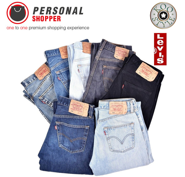 Vintage Levi's Denim Jeans - Shop With Your Personal Shopper