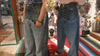 Vintage Denim Double Jeans - Upcycled Levi's - Shop With Your Personal Shopper