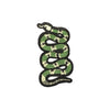 PC2155J - Green Stripes Snake Animal S (Iron On)