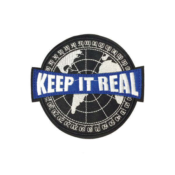 PC3632 - Keep It Real Globe Radar (Iron On)
