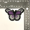 PC2418M - Purple Geo Pattern Butterfly (Iron On)