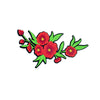PC2724 - Red Amaryllis Flower (Iron On)