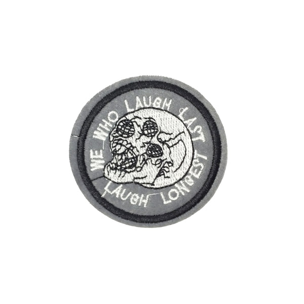PC3617 - Last Laugh Skull (Iron On)