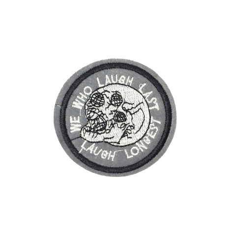PC3617 - Last Laugh Skull (Iron On)