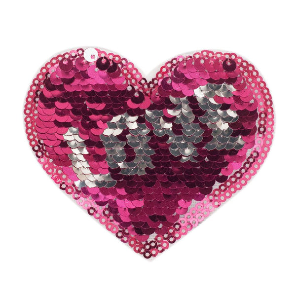 PC2436 - Reversible Double Sequin Love Text (Sew On)