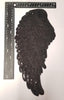 PC3100I - Super Sequin Black Wings XXL (Iron On)