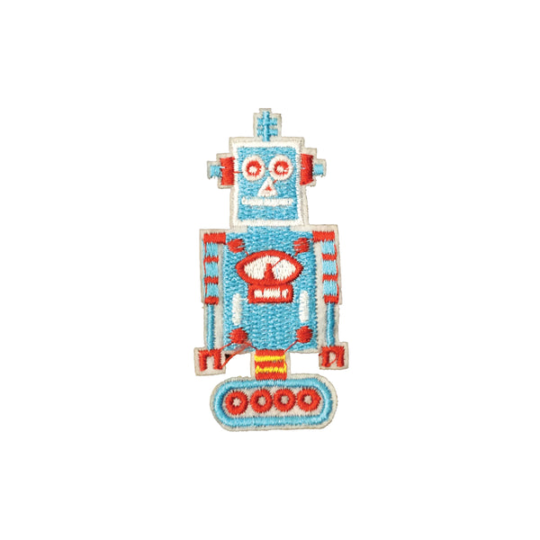 PC3911 - Mini Blue Robot (Iron On
