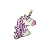 PC3739 - Pretty Purple Unicorn Head (Iron On)