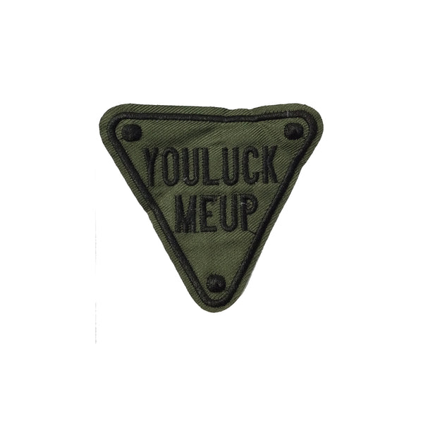 PC3864 - You Luck Me Up Triangle Text (Iron On)