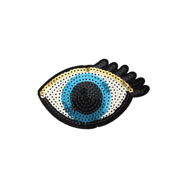 PC3870 - Sequin Blue Eye (Iron On)