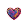 PC3887B - Rainbow Pink Sequin Heart (Iron On)