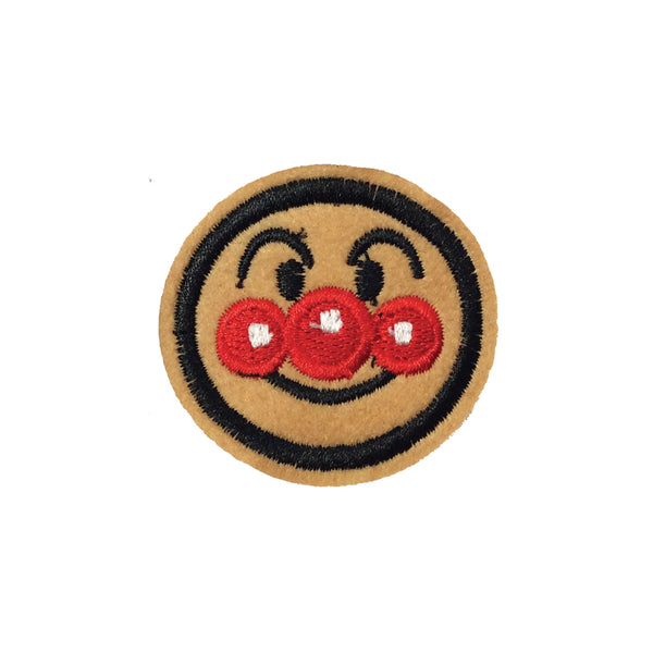 PC3935 - Round Red Nose Clown Face (Iron On)