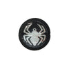 PC3943 - Sequin Silver Black Spiderman Logo (Iron On)