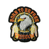 PC3973 - Born To Be Freedom Eagle (Iron On)
