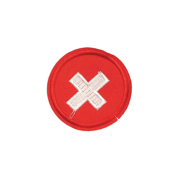 PC3999 - Swiss Red White Cross (Iron On)