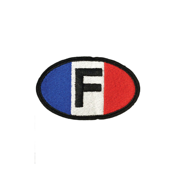 PC4006 - French Flag Letter F (Iron On)