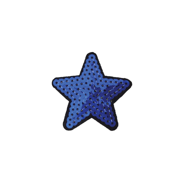PC4014 - Sequin Blue Star (Iron On)