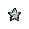 PC4031B - Border Sequin White Star (Iron On)