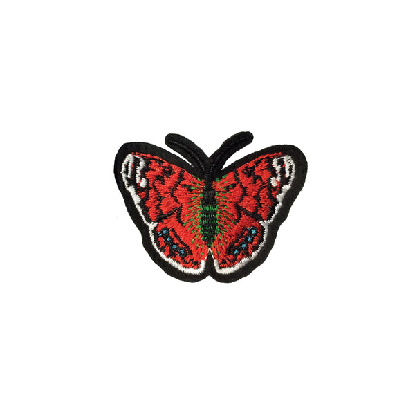 PC4037 - Chunky Red Butterfly (Iron On)