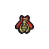 PC4060B - Red Gold Bee Bug XS (Iron On)
