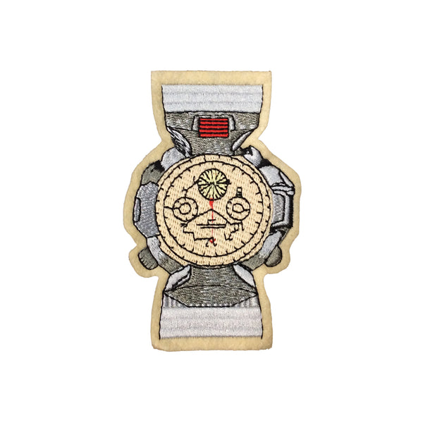 PC4107 - Cool Silver Wrist Watch (Iron On)
