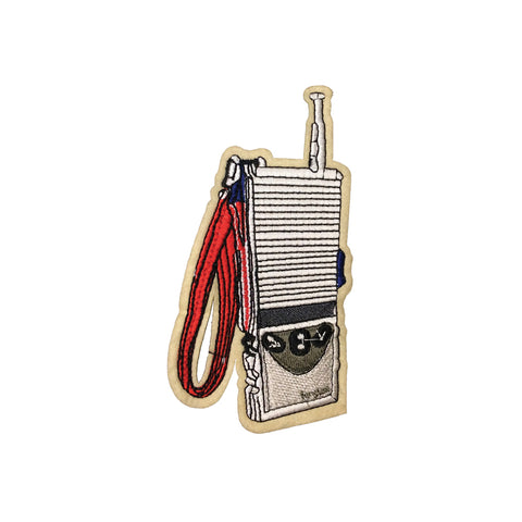 PC4108 - Old School Walkie Talkie Radio (Iron On)