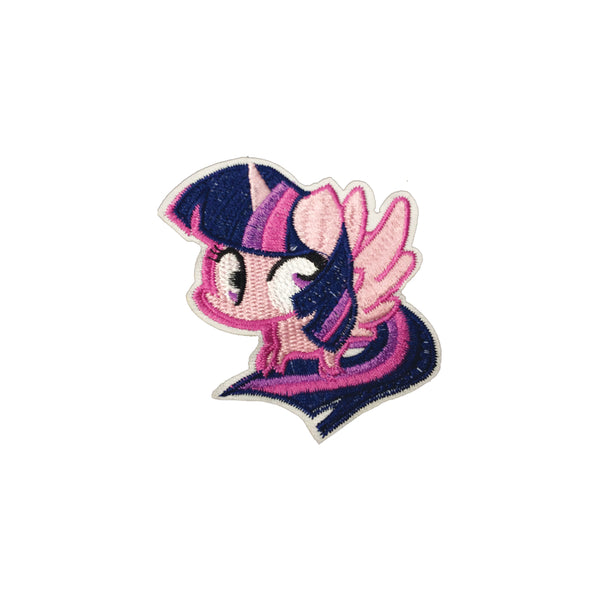 PH246C - Cute Toon Fluttershy Purple Pony (Iron On)