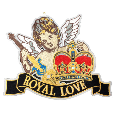 PC4120 - Angel Royal Love Text (Sew On)