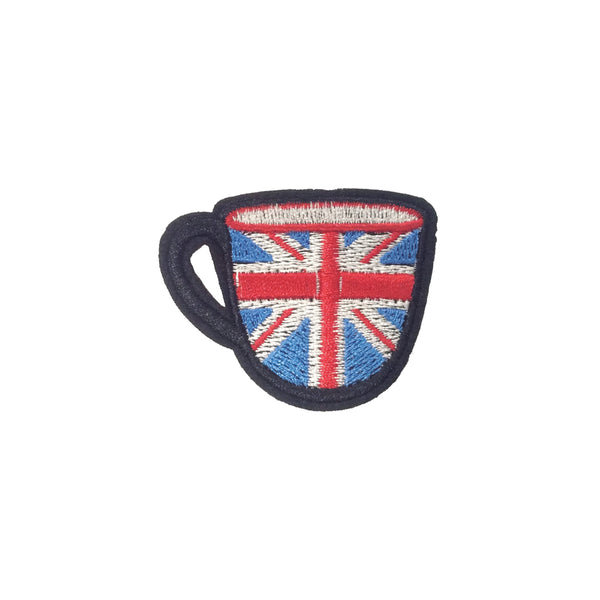 PC3479 - Union Jack Cup Of Tea (Iron On)