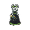 PC3211 - Green Spooky Lady (Iron On)