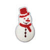 PC3393 -  Fur Christmas Snowman (Iron On)