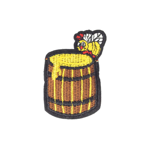 PC3520 - Bee Barrel Of Honey (Iron On)