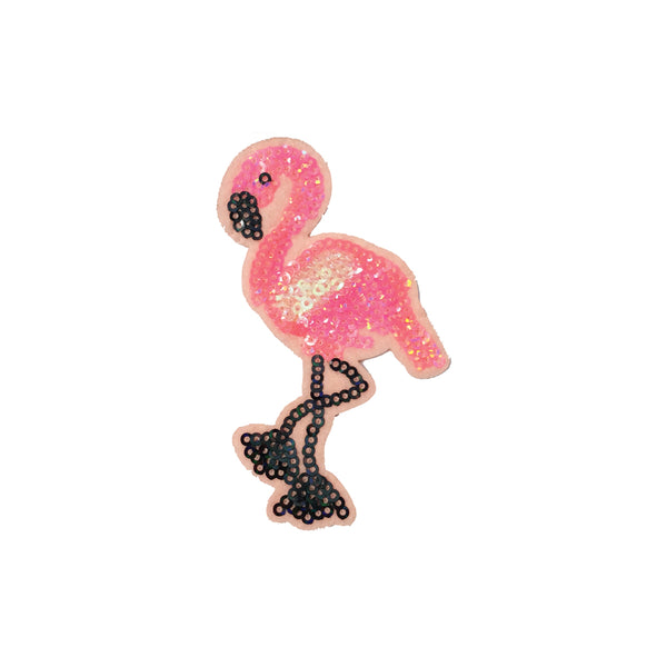 PC3850 - Sequin Pink Flamingo (Iron On)