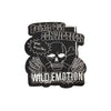 PC3857 - Wild Emotion Conviction Black Skull (Iron On)