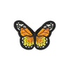 PC2418L - Orange Yellow Butterfly (Iron On)