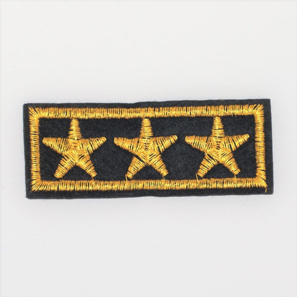 PC2347 - 3 Star Army Badge (Iron On)