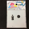 MP0168 - Black Fountain Ink Pen Metal Pin Badge