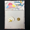 MP0192 - Lightning Bolt Cloud Metal Pin Badge