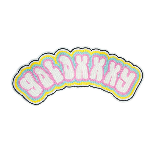 PC2818 - Pop Art Galaxy! Text Effect Pinky XL (Sew On)