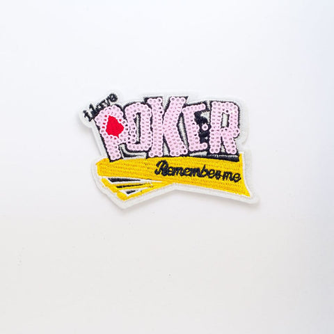 PC2231 - Pink Poker (iron On)