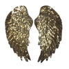 PC3100C - Super Sequin Gold Wings XXL (Iron On)