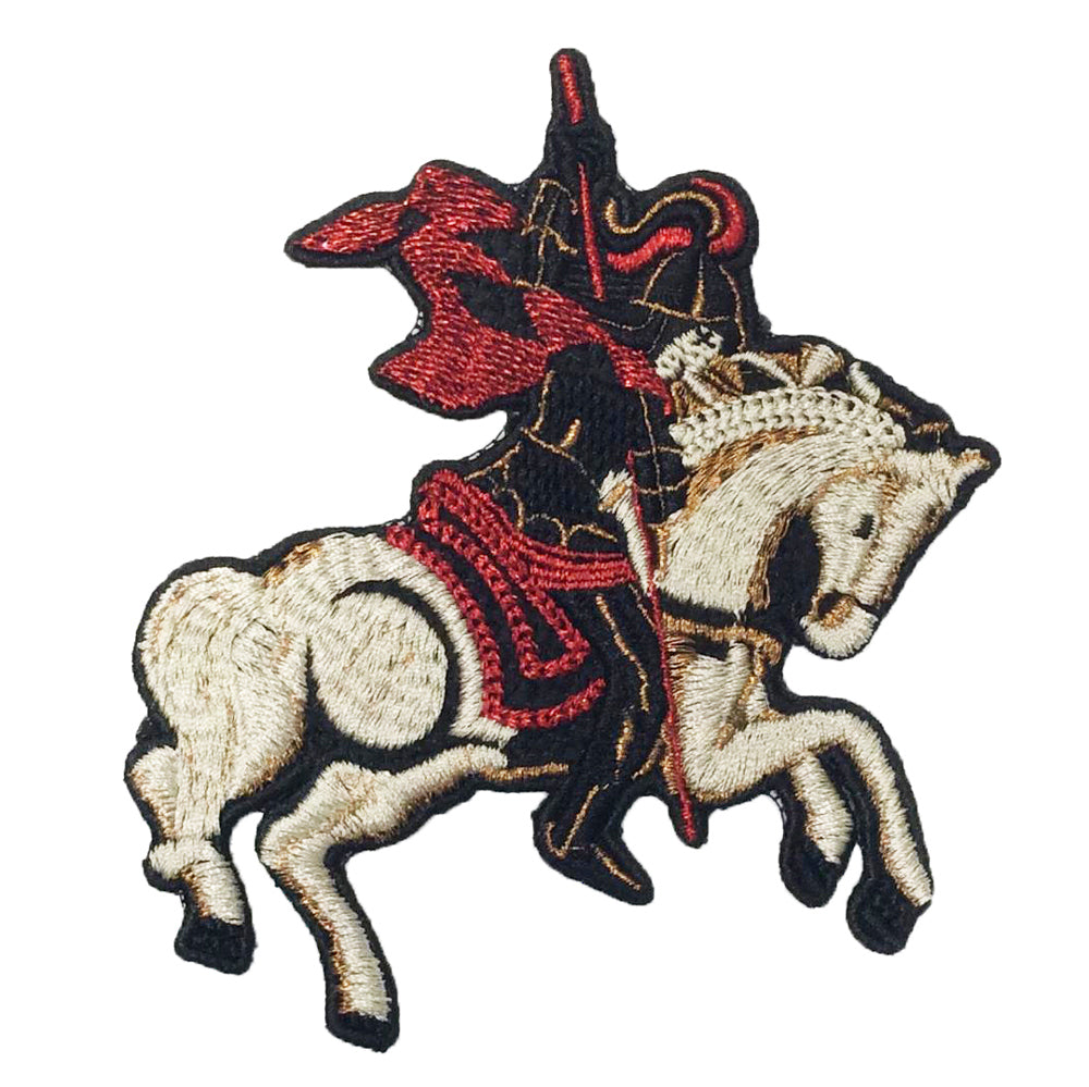 PC4149 - Horse Warrior (Sew On) Embroidery Applique Patch | Koo Style UK