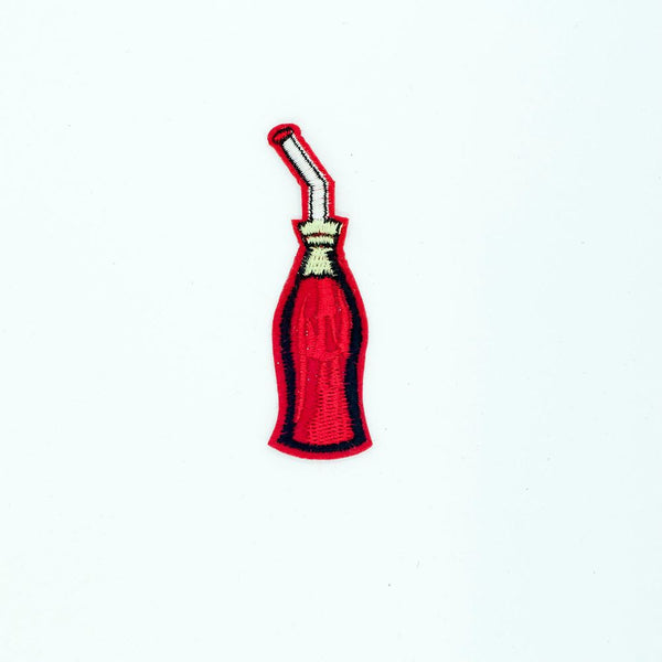 PC2557 - Red Bottle Drinks (Iron On)