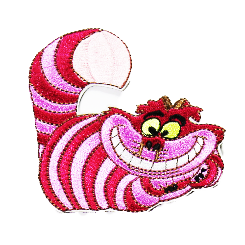 PH97 - Cheshire Cat (Iron on) Embroidery Applique Patch | Koo Style UK